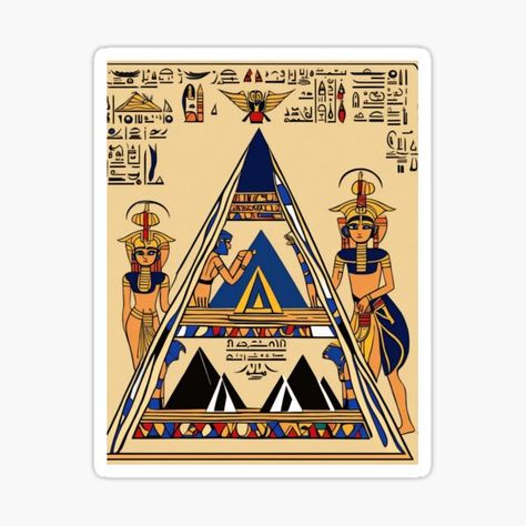 Egyptian Vintage Posters, Retro Egyptian Posters, Ancient Egypt Stickers, Egypt Flag Sticker, Vintage Egyptologist, Ancient Egyptian Artwork, Egyptian Artwork, Cut Stickers, Journal Stickers