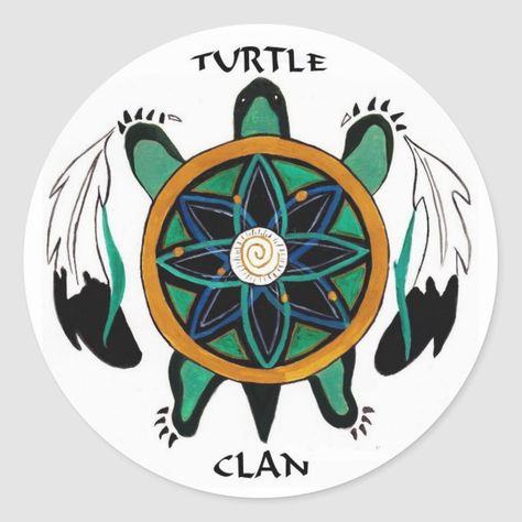 Turtle Clan Stickers #turtle #clan #turtle #clans #mohawk - Slow and Steady wins the race. Turtle Medicine, Muskogee Creek, Native American Totem, Indigenous Education, Native Designs, Native Artwork, Drums Art, Native Crafts, Native American Symbols