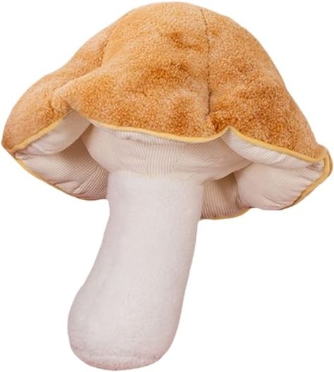 Amazon.com: LICHENHAO Pillow Mushroom Pillow Floor Pillow Sofa Cushion Home Decoration Pillows Reading Pillow (Khaki, 32cm) : Home & Kitchen Plush Mushroom, Mushroom Doll, Mushroom Pillow, Succulent Pillow, Small Mushroom, Bed Rest Pillow, Pillow Plush, Faux Fur Throw Blanket, Leaves Pillow