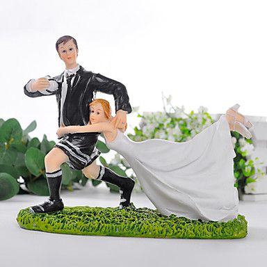 custom wedding cake toppers -- http://www.oureternal.com/ Rugby Wedding, Football Couple, Soccer Wedding, Wedding Planning Quotes, Resin Wedding, Soccer Couples, Football Couples, Quotes Hilarious, Wedding Cake Toppers Unique