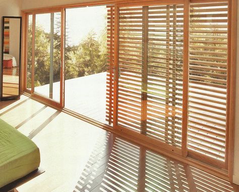 Wooden sliding screen doors Dream Sunroom, Track Door, Wooden Sliding Doors, Sliding Screen Doors, Doors Wooden, Sliding Tracks, Sliding Door Track, Courtyard Design, Screen Doors