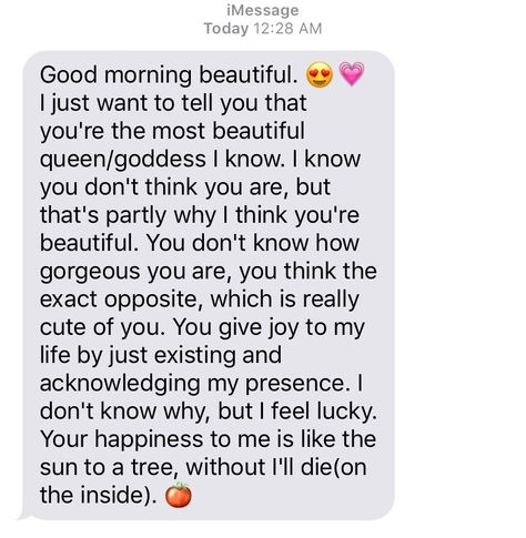 like this pin? follow @destinyyy11 for more ♥︎ 11:11 Messages For Girlfriend, Message For Girlfriend Sweet, Sweet Message For Girlfriend, Good Morning Messages For Girlfriend, Sweet Messages For Boyfriend, Messages For Girlfriend, Cute Texts For Her, Relationship Paragraphs