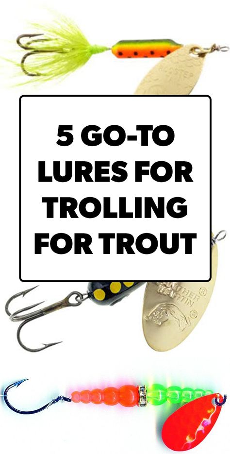 Lake Trout Fishing, Trout Fishing Gear, Fishing Line Knots, Outdoor Hobbies, Fly Fishing Knots, Best Fishing Lures, Trout Fishing Lures, Trolling Fishing, Homemade Fishing Lures