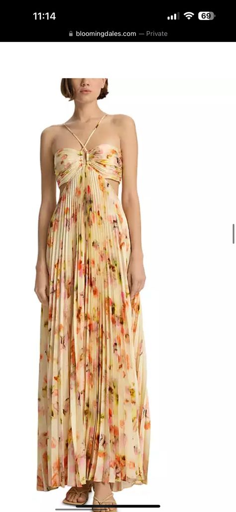 Satin Pleated Dress, Pleated Satin Dress, Maxi Design, Pale Peach, Floral Print Maxi Dress, Floral Print Maxi, Floral Maxi, Nordstrom Dresses, Floral Maxi Dress