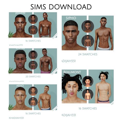 Sims 4 Cc Male Skin Overlay Patreon, Sims 4 Realistic Skin Male, Black Sims 4 Cc Skin Male, Male Skins Sims 4, Sims 4 Cc Skin Overlays Realistic Male, Sims Male Skin, Sims Cc Male Skin, Sims 4 Male Overlay, Sims 4 Men Skin Overlay