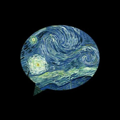 Starry Night App Icons, Van Gogh Phone Theme, Starry Night Widget, Van Gogh App Icons, Starry Night Icon, Messages Icon Aesthetic, Message Icon, App Store Icon, Starry Night Painting