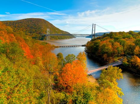 Hudson River Valley National Heritage Area : National Park Sites Near New York City : TravelChannel.com Summer Vacation Destinations, Hudson River Valley, Fall Vacations, New England Fall, Park In New York, Fire Island, River Valley, Hudson River, Appalachian Trail