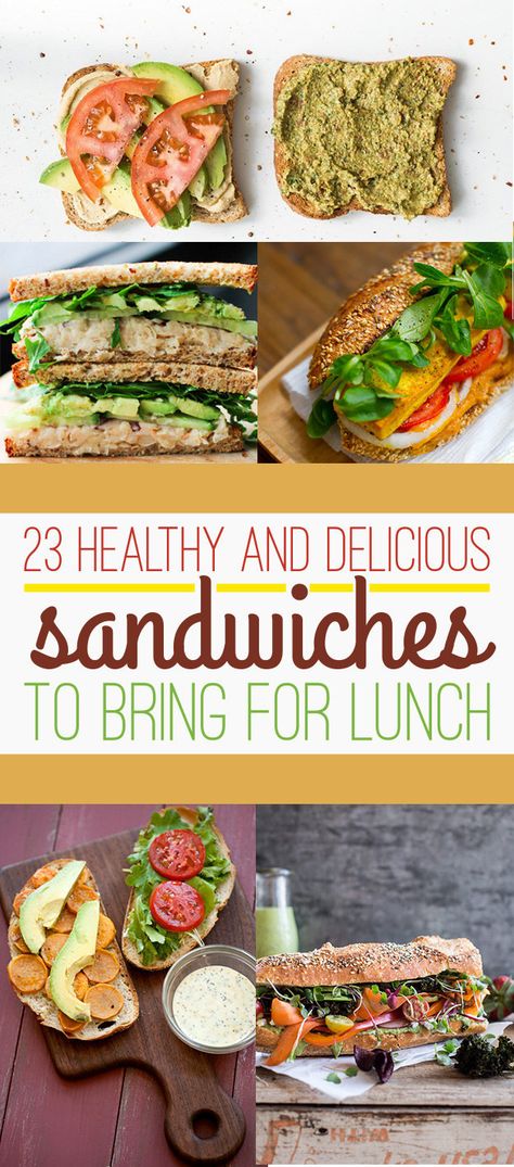 23 Healthy And Delicious Sandwiches To Bring For Lunch Good Lunch Sandwiches, Healthy Sandwich Recipes For Lunch, Gut Healthy Sandwich, Sandwich For Lunch To Work, Work Lunch Sandwiches, Healthy Sandwiches For Breakfast, Sourdough Bread Sandwiches Lunches, Sandwiches For Lunch To Work, Sourdough Sandwich Recipes Healthy