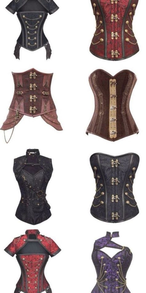 Steam Punk Jewelry, Mini Top Hat, Steampunk Clothing, Underbust Corset, Gothic Girls, Pinterest Fashion, Steampunk Fashion, Corsets, Gothic Fashion