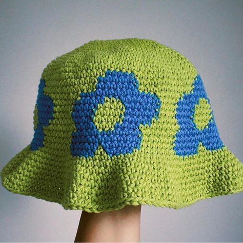 Meganfaithmakes' Flora Bucket Hat Crochet Pattern PDF - Etsy Crochet Projects Halloween, Simple Crochet Projects, Free Pumpkin Patterns, Bucket Hat Crochet Pattern, Pumpkin Patterns Free, Crochet Flower Hat, Bucket Hat Crochet, Pumpkin Patterns, Bucket Hat Pattern