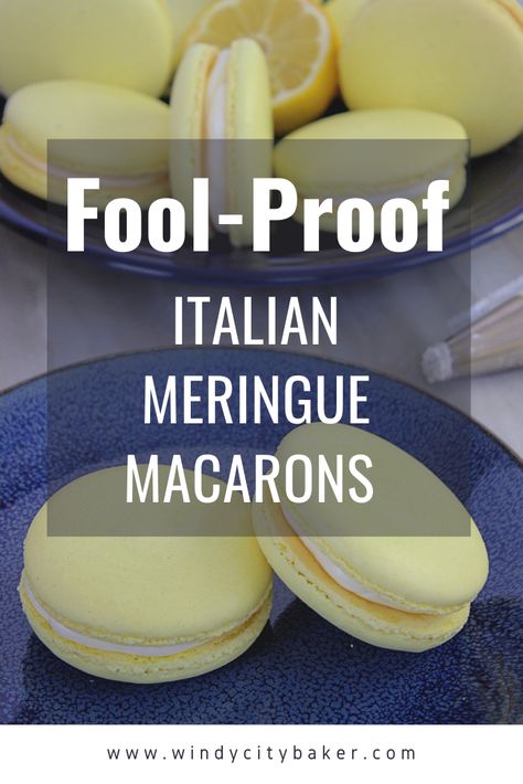 Macaroons With Meringue Powder, Italian Method Macarons, Italian Meringue Macaron Recipes, Italian Meringue Cookies, Italian Meringue Macaron, Keto Macarons Recipe, Fool Proof Macarons, Italian Macaroons, Maccarone Recipes