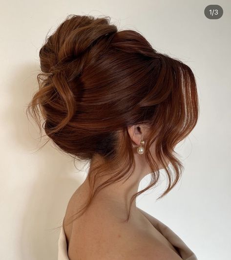 Wedding Guest Hairstyles Easy, Styles For Natural Curly Hair, Red Hair Updo, Long Hair Indian, Coque Banana, Short Hair Curls, Updos For Long Hair, Wedding Hairstyles Bridesmaid, How To Curl Short Hair