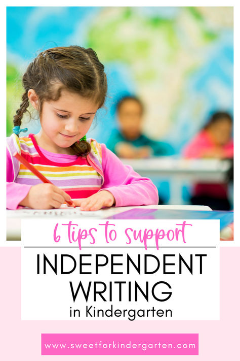 Struggling to encourage independent writing in kindergarten? Discover 6 practical tips to help your beginning writers build confidence and develop essential writing skills! From creating daily routines to using engaging writing centers and sentence writing activities, these strategies make teaching writing easier and more effective. Perfect for teachers, homeschoolers, and parents. Click to read and start building confident young writers today! #writingtips #kindergartenteacher Kindergarten Writing Lessons, Writing In Kindergarten, Sentence Writing Activities, Writing Centers, Writing Strategies, Boost Confidence, Sentence Writing, Kindergarten Writing, Build Confidence