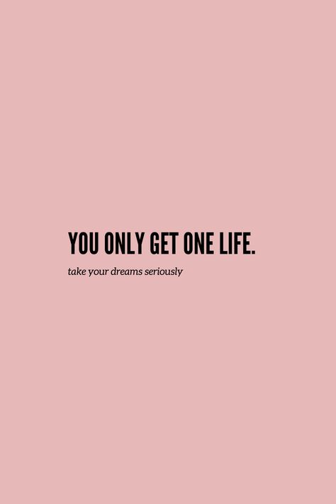 Do It With All Your Heart, You Only Got Yourself, You Have One Life, If It Doesnt Serve You Quotes, Only Got Yourself Quotes, Life Is What You Make It Quote, Imma Do My Own Thing, Small Steps Quotes, Serving Quotes