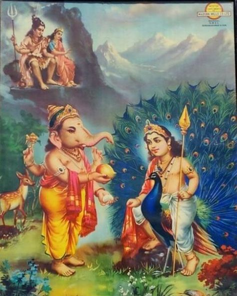 Lord Ganesh with Lord Kartikeya Lord Kartikeya, Shiv Parivar, Maa Parvati, God Ganesh, Sri Ganesh, Pin Code, Lord Shiva Family, Shiva Photos, Lord Ganesha Paintings