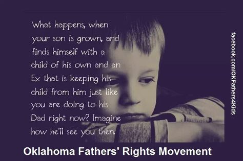 Father's rights movement Parent Alienation, Deadbeat Moms, Baby Mama Drama, Fathers Rights, Children Quotes, Parental Rights, Collateral Damage, Parental Alienation, Step Parenting