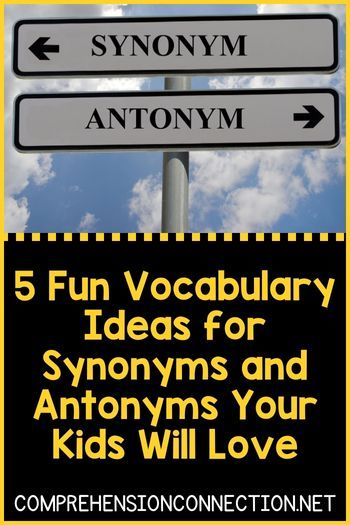 Teaching vocabulary is very important we know, and in this post, I focus on activities for synonyms and antonyms in upper elementary. Synonyms And Antonyms Activities, Synonyms Activities, Vocabulary Activities Elementary, Teaching Synonyms, Antonyms Activities, Synonym Activities, Vocabulary Parade, Vocabulary Ideas, Grade 2 Science