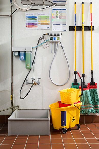 Janitorial Janitor Room Ideas, Janitor Room Design, Janitor Cabinet, Janitor Closet, Slop Sink, Commercial Cleaning Supplies, Cleaning Tips Tricks, Hotel Housekeeping, Home Cleaning Tips