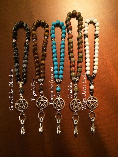 Prayer Beads Diy, Pagan Prayer Beads, Pagan Prayer, Witch Crafts, Pagan Spirituality, Wiccan Crafts, Pagan Crafts, Under Your Spell, Mala Meditation