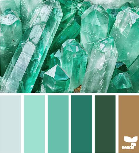 Design Seeds: Color Crystal Crystal Color Palette, Inspiration Color Palettes, Seeds Color, Color Palette Challenge, Color Script, Palette Ideas, Wallpaper Furniture, Design Seeds, Pink Moon