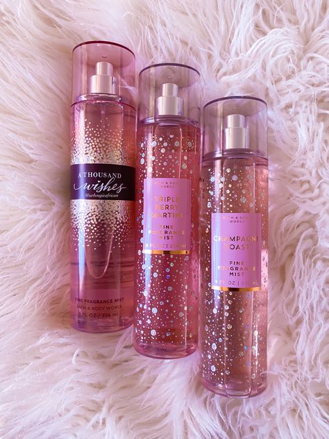 Bath A D Body Works, 1000 Wishes Perfume, Berry Martini, Profumo Victoria Secret, Basic Accessories, Victoria Secret Body Spray, A Thousand Wishes, Bath N Body Works, Perfume Body Spray