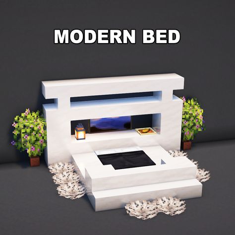 Minecraft Modern Bed ✅ Follow for OP Minecraft Builds 📢 Share with your Friends 💬 Rate this Build 1-10 🔖Tags 🔖 #minecraft #minecraftbuilds #minecrafters #minecraftpe #minecraftmemes #mınecraftideas #minecraftbuild #minecraftbuilding #minecraftbuilding #minecrafttutorial #minecraftonly #mcpe #minecraftpc #minecraftcreations #minecraftdaily #minecraftdesign #minecraftjava #minecrafts #minecraftyoutuber #gaming Minecraft Upstairs Ideas, Minecraft Living Room Modern, Modern Bed Minecraft, Minecraft Modern Fireplace, Minecraft Luxury Interior, Minecraft Entry Way Ideas, Minecraft Ideas Furniture, Minecraft Houses Modern Mansion, Mansion Minecraft Ideas