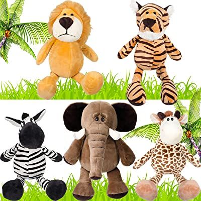 Dogs Hugging, Birthday Goodie Bags, Small Stuffed Animals, Hug Pillow, Cute Octopus, Animals Toys, Teddy Bear Stuffed Animal, Safari Theme, Leopard Animal