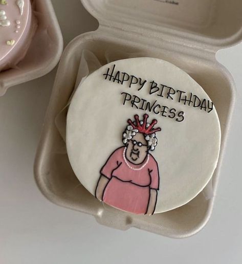 Bento Cake Design Birthday Funny, Funny 21st Birthday Cake, Bento Cake Funny, Birthday Cake Ideas Funny, Funny Bento Cake, Happy Birthday Princess Cake, Birthday Cake 23, Birthday Cake Funny, 23 Birthday Cake