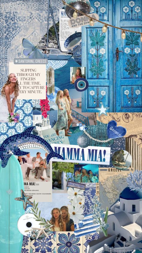 Mama Mia Wallpaper, Mamma Mia Room, Amazing Race Challenges, Mia Wallpaper, Francesca Core, Mama Mia Summer, Sophie Sheridan, Costal Vibe, Chill Pics