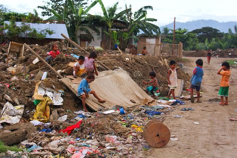 Poverty in Asia. This street children in Asia makes the dumping area as their pl , #AD, #street, #children, #Poverty, #Asia, #play #ad Street Children, Play Ground, Street Kids, Stock Photography Free, Natural Disasters, Editorial Photography, Human Rights, Philippines, Around The Worlds