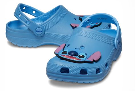 Stitch X Crocs Collection Is Fun for the Whole Family - Fashion - Waterproof Slippers, Experiment 626, Platform Clogs, Outdoor Sandals, Closed Toe Shoes, Disney Stitch, Shoe Gifts, Original Bags, Round Toe Heels