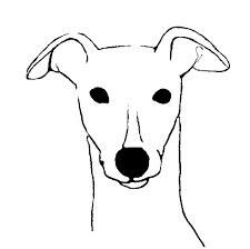 Whippet Tattoo, Greyhounds Clothes, Greyhound Tattoo, Dog Outline, Tattoo Dog, Ancient Tattoo, Dog Line Art, Outline Tattoo, Greyhound Art