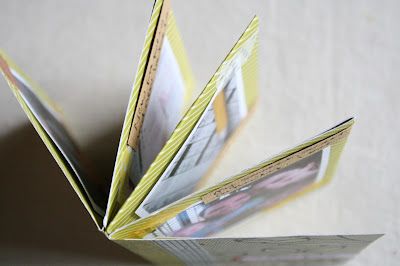 DIY :: Mini Album from One Sheet of Paper (nice detailed instructions & photos) Scrapbook Mini Albums, Diy Mini Album, Baby Mini Album, Polka Dot Paper, Mini Journal, Mini Scrapbook, Mini Scrapbook Albums, Diy Journal, Handmade Books