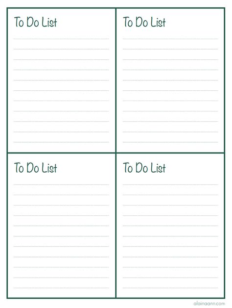 Lined to do lists. Four lists available, per page, on this free printable. Available in blue, green, pink and purple. Blank To Do List Free Printable, Blank To Do List, Organisational Skills, Bullet Journal Dividers, A4 Planner, Homeschool Preschool Activities, Student Planner Printable, To Do List Printable, Sticker Organization