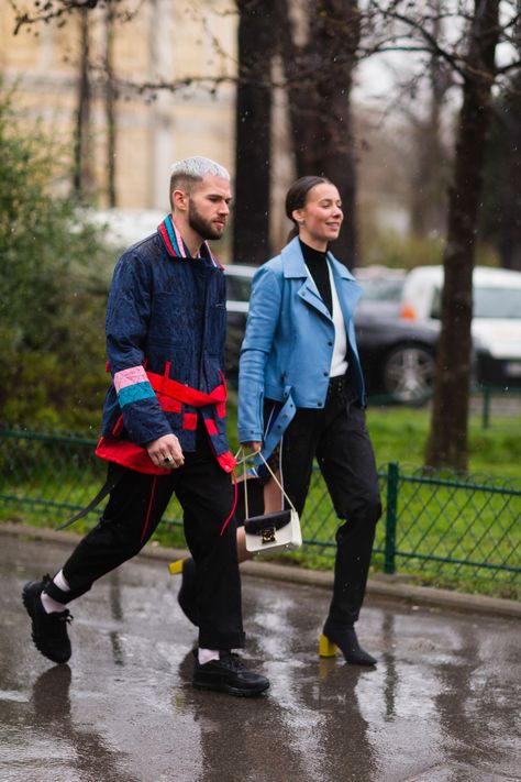 Jean-Sebastien Roques, Alice Barbier - The Cut Alice Barbier, The Youth, The Best Street Style, Paris Street Style, Best Street Style, Street Style Inspiration, Fashion Couple, Cool Street Fashion, Mens Street Style