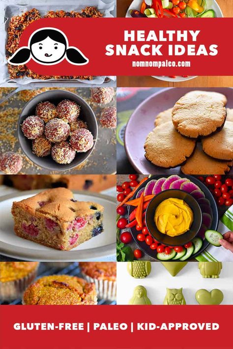 Low Carb Lunch Box Ideas, Kid Friendly Paleo Recipes, Almond Flour Pumpkin Muffins, Paleo Snack Recipes, Easy Healthy Snack Ideas, Paleo Recipes Snacks, Paleo Granola, Easy Healthy Snack, Paleo Snack