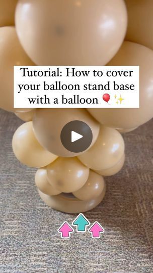 158 reactions | 🎈 Want to hide those stand bases for a seamless balloon display? In this tutorial, I’ll show you a simple trick to cover your base with a balloon for a clean, polished look. Perfect for taking your decor to the next level! 💫   INVYTE Us to Your Next Event at MYINVYTE.COM . . . . . . . #balloonsetup #balloontips #tutorial #tutorials #how #howto #diy #balloonart  #balloon #balloongarland #balloongarlands #va #virginia #fyp #foryou #trending #reels #balloonartist #balloonstand #balloonstandcover #events #balloonhacks #icecreamparty #icecreamcone #instagram #balloontutorial #balloondecor #balloondecoration #icecream #balloonstylist | Jazmin Austin, Hampton Roads Balloon Artist and DIY Enthusiast | A.L.I.S.O.N · Pulse Baby Shower Balloon Arch Ideas, Balloon Stand Ideas, Balloon Decorations Diy Tutorials, Balloon Hacks, Balloon Arch Diy, Baby Shower Balloon Arch, Balloon Valance, Balloon Creations, Balloon Artist