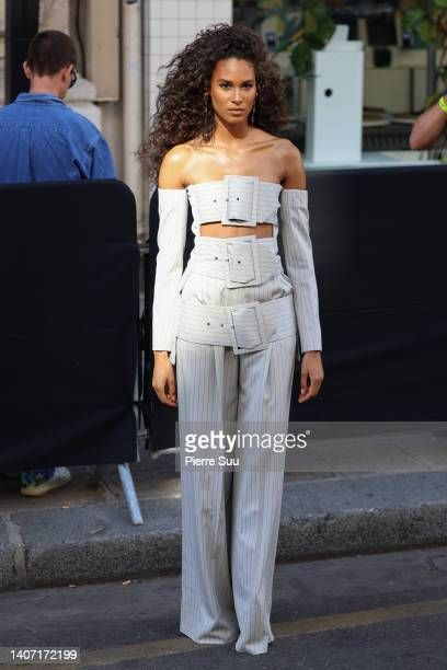 Cindy Bruna, Models Off Duty Style, Models Off Duty, Royalty Free Pictures, Off Duty, High Res, Two Piece Pant Set, Getty Images, Jumpsuit