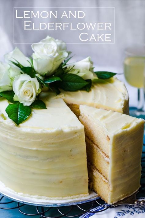 Elderflower Cake, Royal Wedding Cake, Royal Cakes, Lemon Sponge, Cakes To Make, Baking Desserts, Wedding Cake Recipe, Raspberry Cake, Monkey Bread