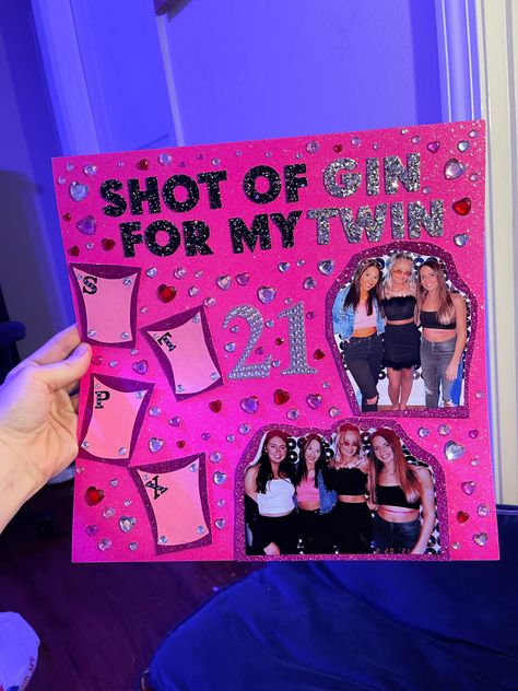 21st Birthday Scrapbook Pages, 21 Shot Book Pages Ideas, Birthday Poster Ideas For Friends, Shotbook Page 21st, Shotbook Page Ideas, 21st Birthday Scrapbook, Shot Book Page Ideas, Shot Book 21 Birthday, 21st Birthday Gifts For Best Friends