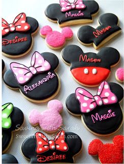 Llama Cookies, Mouse Cookies, Minnie Mouse Cookies, Mickey Mouse Cookies, Mickey Mouse Themed Birthday Party, Mickey Mouse And Minnie Mouse, Disney Cookies, Sugar Cookie Royal Icing, Mickey Birthday