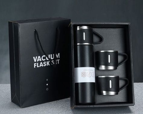 Stainless Steel Vacuum Flask Set, 500ml With 2cups (Different Color) Price: Rs. 1500 Cash On Delivery Click Here To Get it Now: 👇 https://tinyurl.com/Steel-Vacuum-Flask-Set All Season Room, Souvenir Store, Thermal Flask, Faucet Extender, Flask Set, Toothbrush Toothpaste, Stationery Craft, Wine And Liquor, Liquor Store