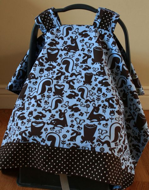 Baby Car Seat Cover Tutorial Car Seat Canopy Pattern, Car Seat Cover Pattern, Baby Carrier Cover, Infant Car Seat Cover, Baby Sewing Projects, Baby Projects, Car Seat Cover, Easy Sewing Projects, Trendy Baby