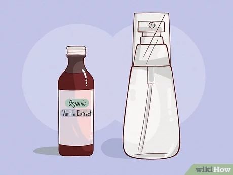 3 Ways to Make a Vanilla Scent Using Extract - wikiHow Making Vanilla Perfume, Vanilla Hair Perfume Diy, Vanilla Extract Perfume Diy, How To Make Vanilla Perfume, Homemade Vanilla Perfume, Diy Vanilla Essential Oil, Vanilla Extract Perfume, Diy Vanilla Perfume, Vanilla Diy