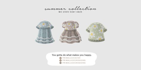 Acnh Summer Clothes, Clothes Animal Crossing, Acnh Summer, Acnh Clothes, Beach Clothes, Animal Games, What Makes You Happy, Beach Town, Summer Clothes