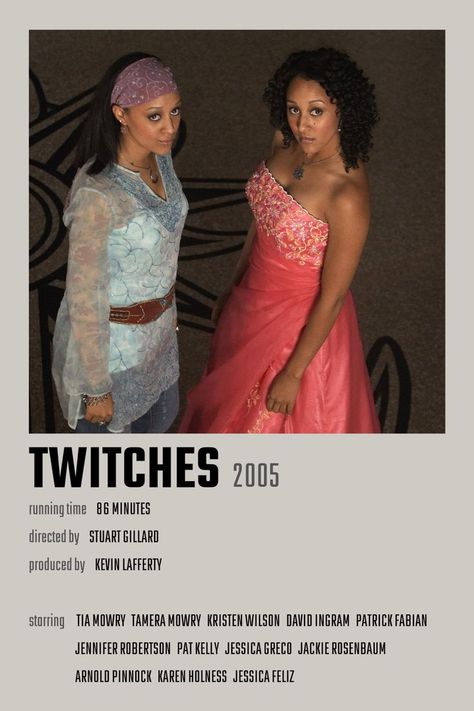 Twitches Movie Outfits, Twitches Movie, Early 2000s Movies, Anne Marie Album, The Fall Movie, Tia And Tamera Mowry, Halloween Sleepover, Disney Channel Movies, Tamera Mowry