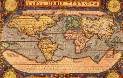 A very old map of the known world. Indo European, Ancient World Maps, Ancient Languages, Antique World Map, Map Wallpaper, Ancient Maps, Old World Maps, Old Maps, Antique Maps