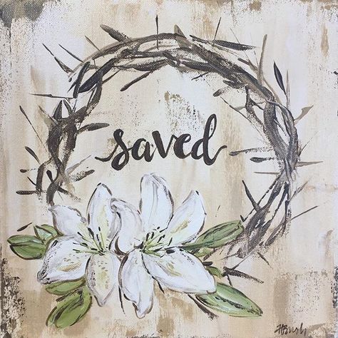 Lockdown Painting, Easter Art Projects, Jesus Sketch, Christian Crosses, Easter Art Project, Easter Drawings, Easter Canvas, Easter Paintings, Easter Sublimation