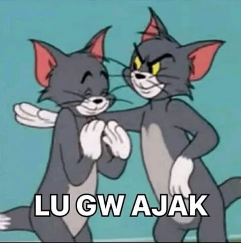 Tom Meme, Tom And Jerry Memes, Meme Indo, Sticker Wa, Meme Random, Random Meme, Cute Jokes, Jokes Pics, Meme Stickers