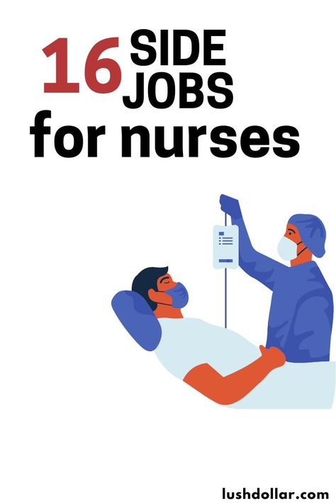 Nurse Jobs From Home, Non Bedside Nursing Jobs, Masters In Nursing, Cna Jobs, Best Side Jobs, Nurse Job, Nurse Things, Medical Life, Home Health Nurse